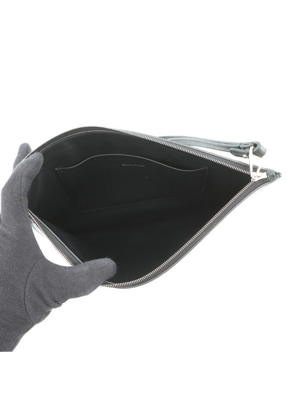 Balenciaga Clutch BB Monogram Pouch Black - Picture 5 of 10